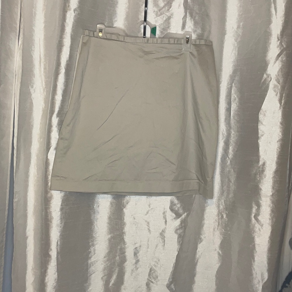 Khaki skirt